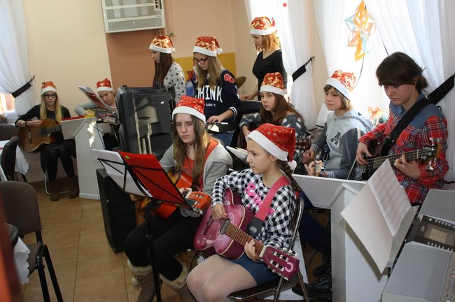 Noworocznie u seniorów - zdjecia