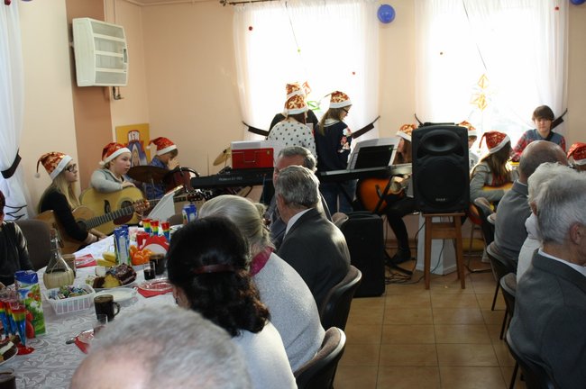 Noworocznie u seniorów - zdjecia
