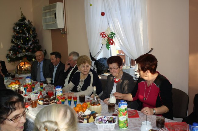 Noworocznie u seniorów - zdjecia