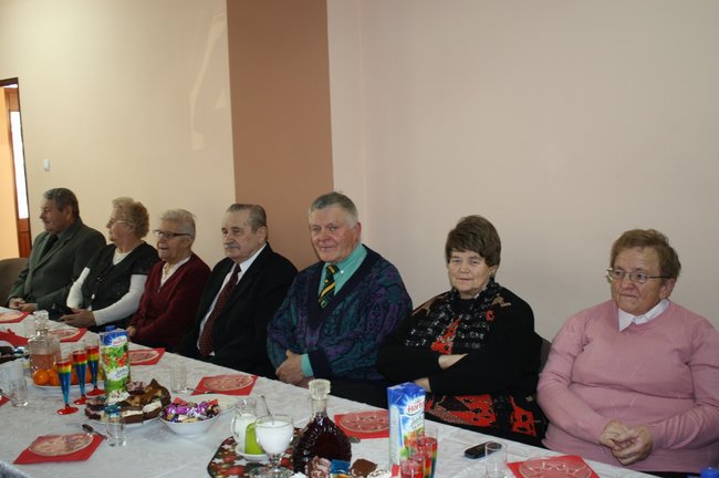 Noworocznie u seniorów - zdjecia