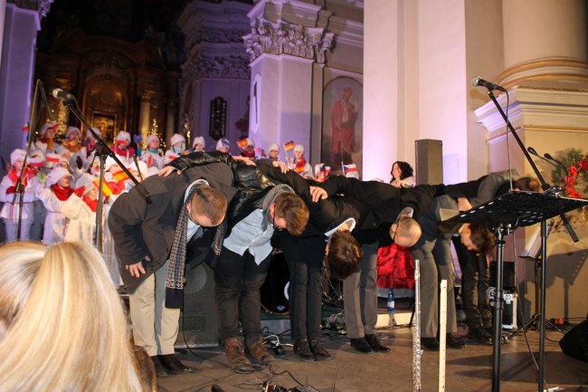 Występ zakończyły owacje na stojąco