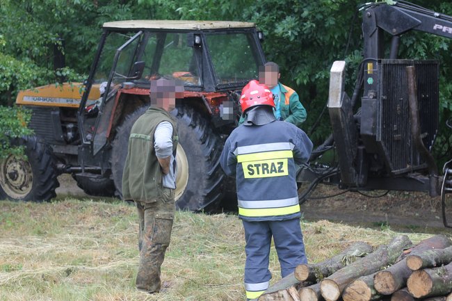 Drugi kierowca odjechał - zdjęcia