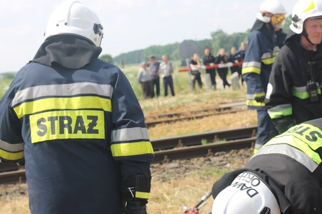 Tragiczny wypadek na torach - zdjęcia