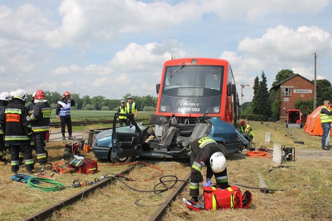 Tragiczny wypadek na torach - zdjęcia