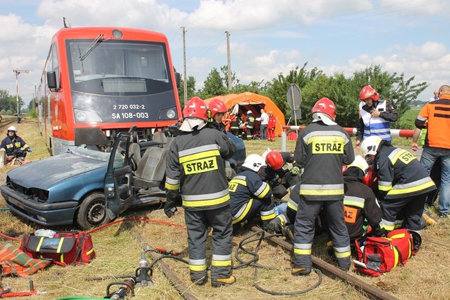 Tragiczny wypadek na torach - zdjęcia