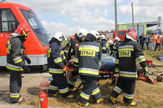 Tragiczny wypadek na torach - zdjęcia