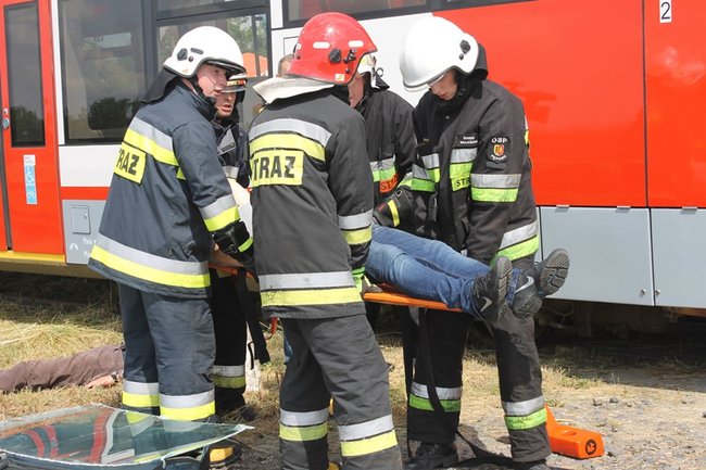 Tragiczny wypadek na torach - zdjęcia
