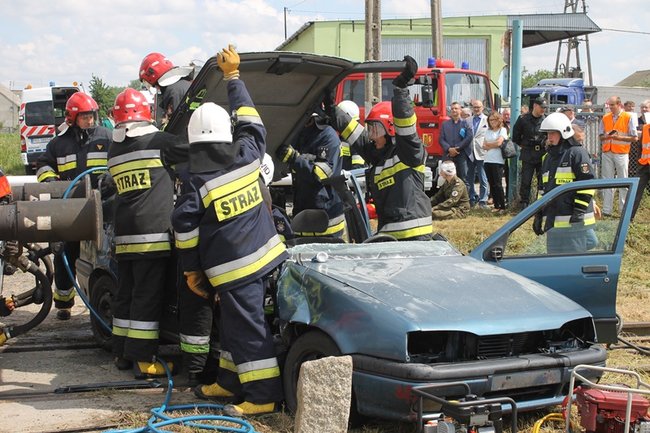 Tragiczny wypadek na torach - zdjęcia