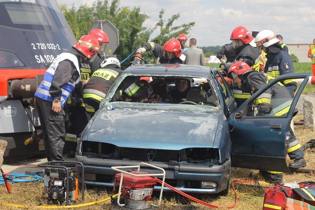 Tragiczny wypadek na torach - zdjęcia