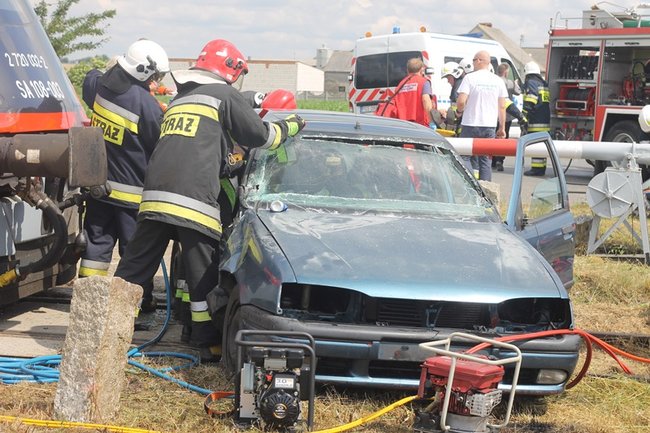 Tragiczny wypadek na torach - zdjęcia