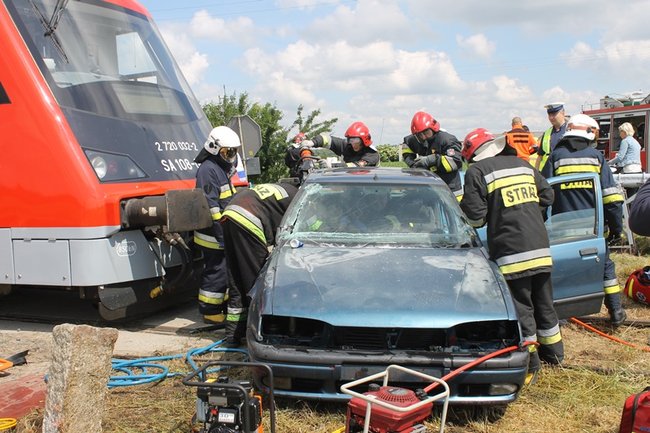 Tragiczny wypadek na torach - zdjęcia