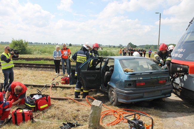 Tragiczny wypadek na torach - zdjęcia