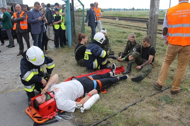 Tragiczny wypadek na torach - zdjęcia