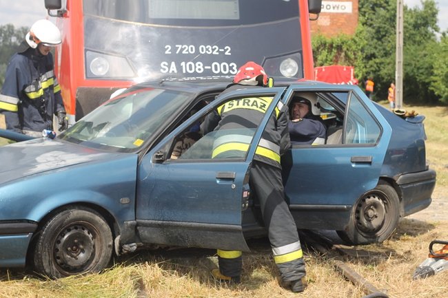 Tragiczny wypadek na torach - zdjęcia