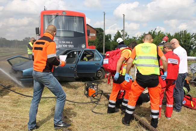 Tragiczny wypadek na torach - zdjęcia
