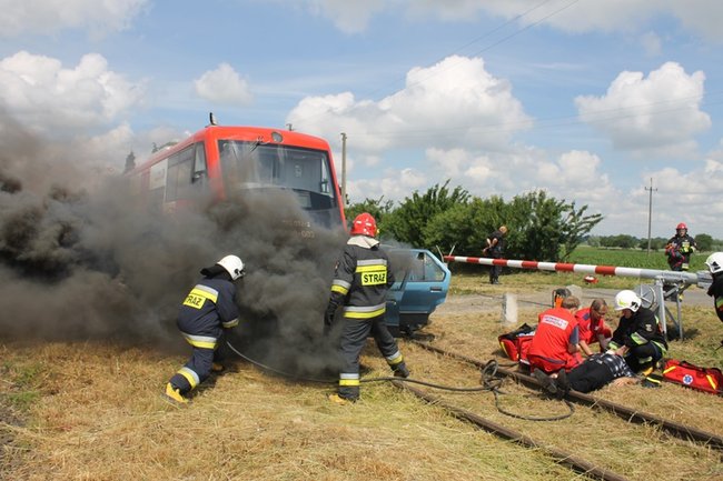 Tragiczny wypadek na torach - zdjęcia