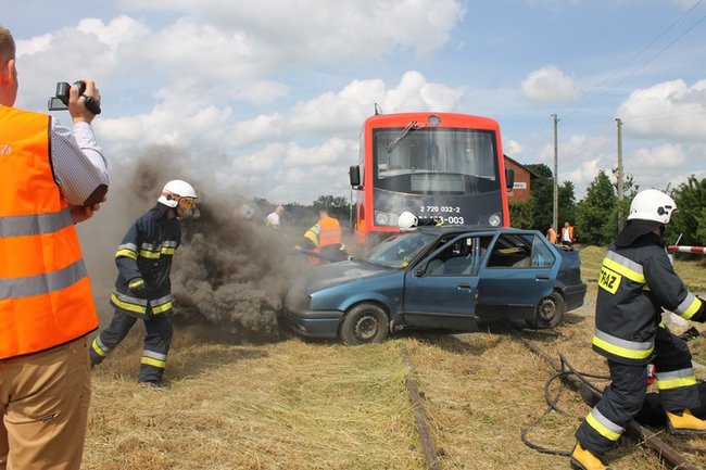Tragiczny wypadek na torach - zdjęcia