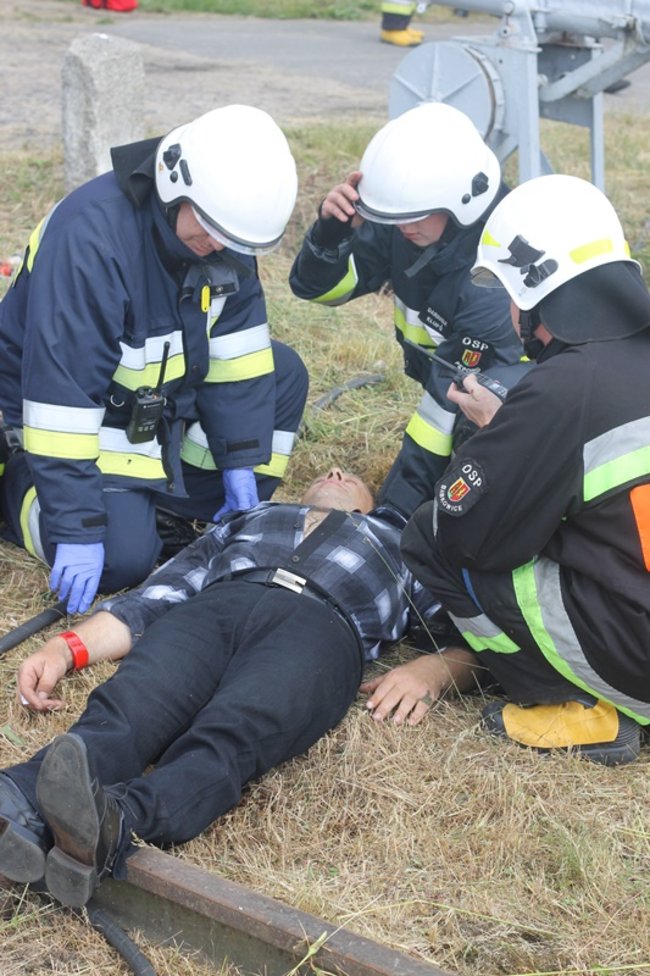 Tragiczny wypadek na torach - zdjęcia