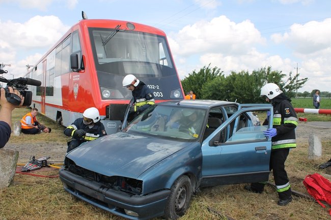 Tragiczny wypadek na torach - zdjęcia