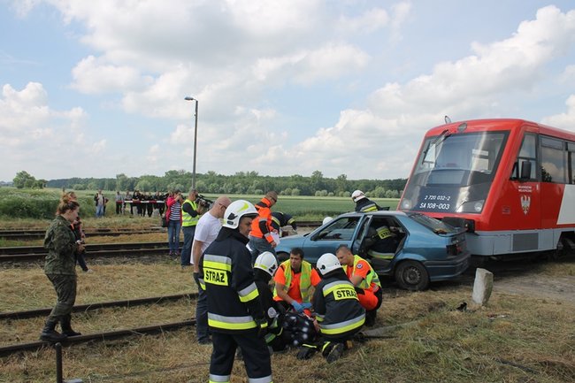 Tragiczny wypadek na torach - zdjęcia