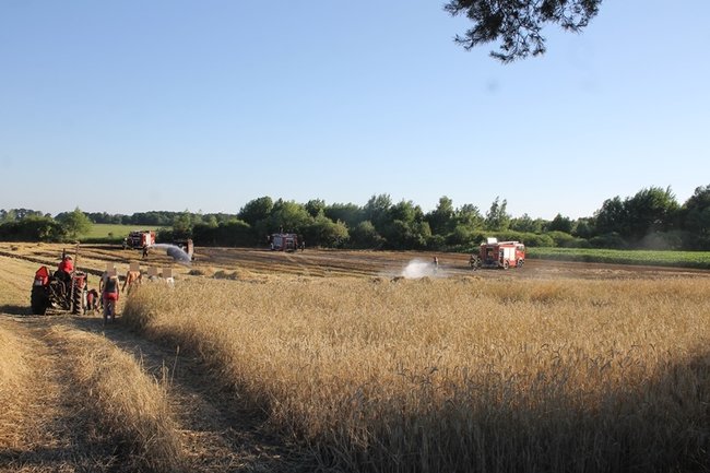 Pierwszy tak groźny pożar - zdjęcia