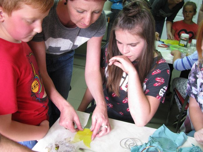 Tworzyli barwne witraże - zdjęcia