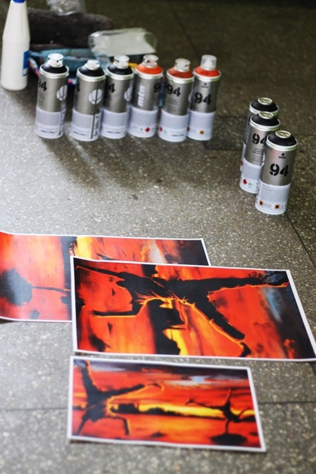 Niezwykłe malowidło na szkole - zdjęcia