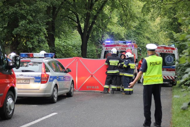 Strażacy musieli rozcinać auto - zdjęcia