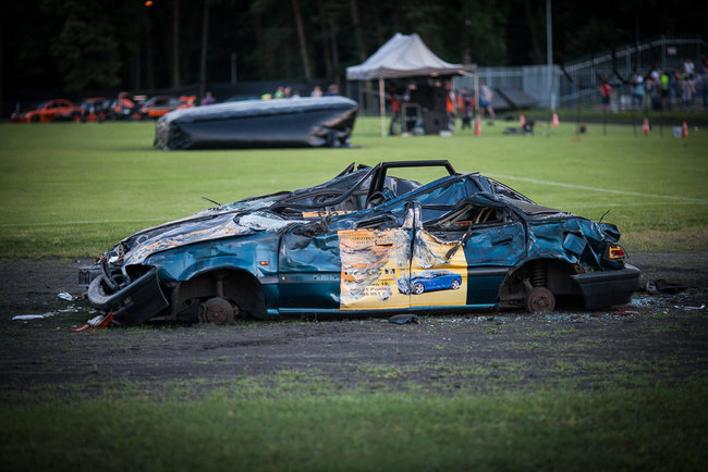 Gladiatorzy na stadionie - zdjęcia