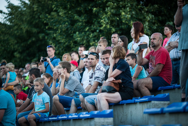 Gladiatorzy na stadionie - zdjęcia