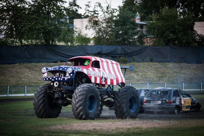 Gladiatorzy na stadionie - zdjęcia