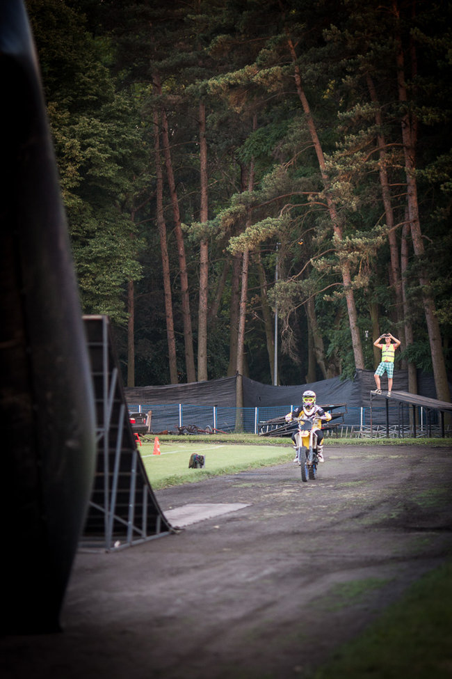 Gladiatorzy na stadionie - zdjęcia