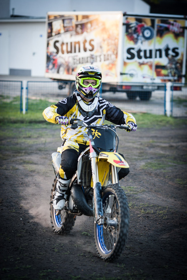 Gladiatorzy na stadionie - zdjęcia