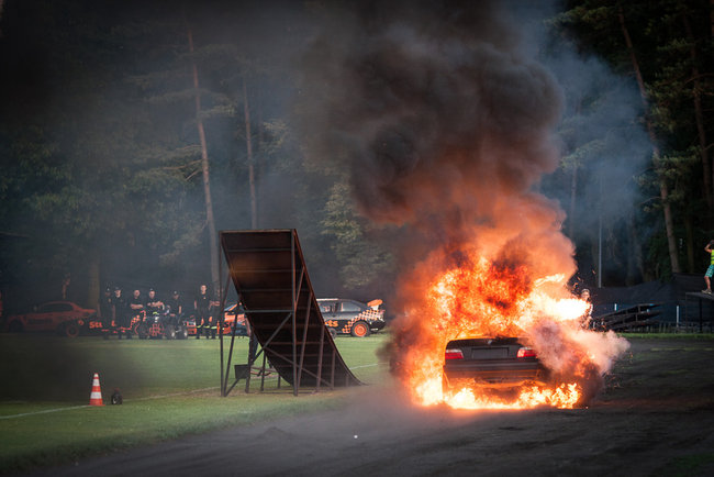 Gladiatorzy na stadionie - zdjęcia