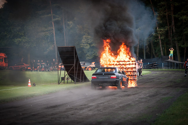 Gladiatorzy na stadionie - zdjęcia
