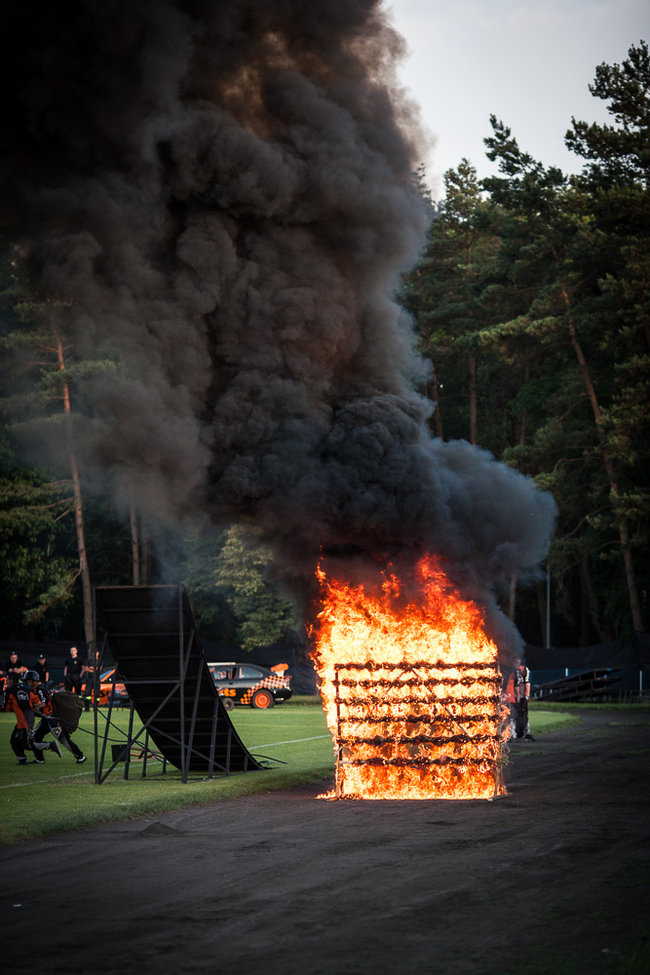 Gladiatorzy na stadionie - zdjęcia