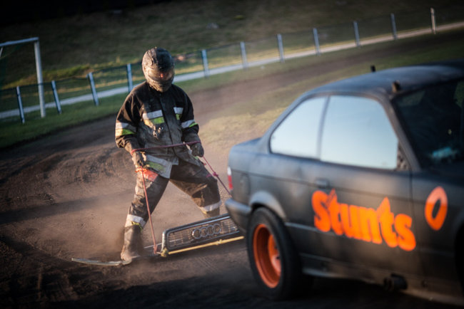 Gladiatorzy na stadionie - zdjęcia