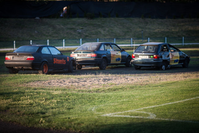 Gladiatorzy na stadionie - zdjęcia