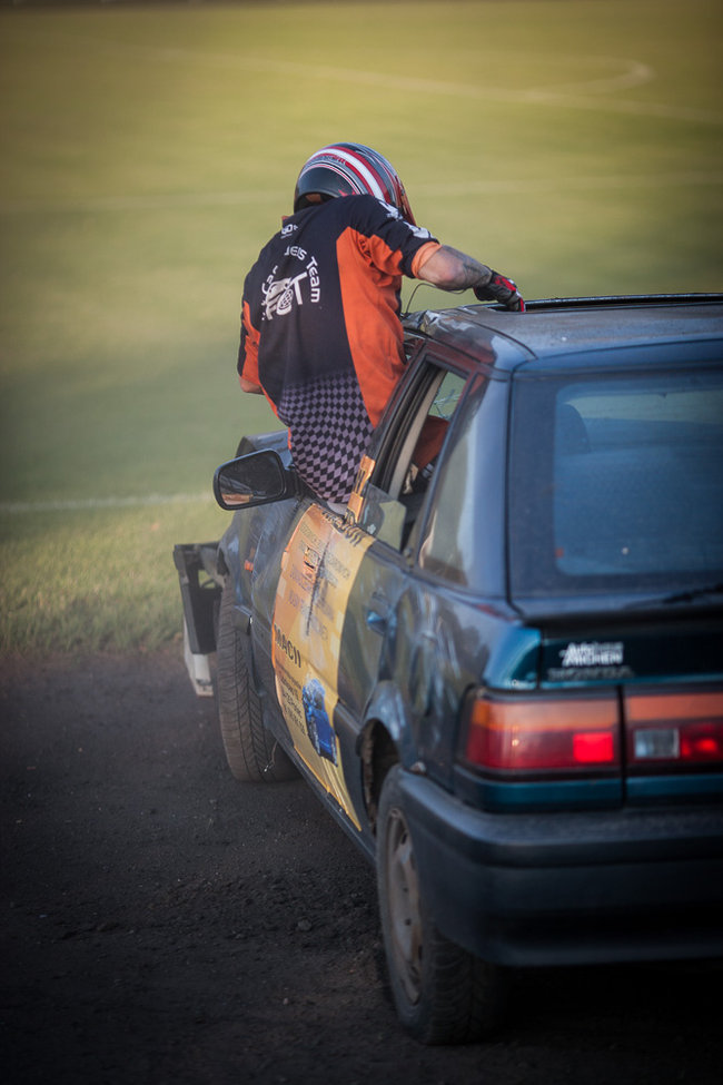 Gladiatorzy na stadionie - zdjęcia