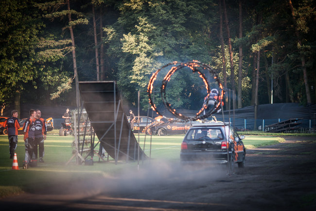 Gladiatorzy na stadionie - zdjęcia
