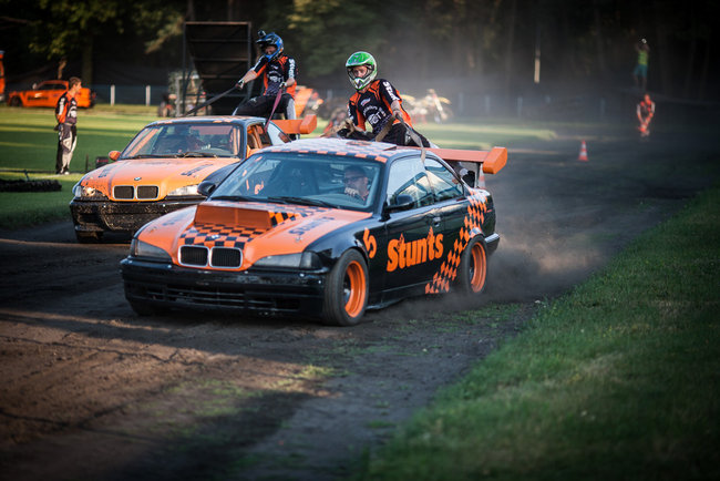 Gladiatorzy na stadionie - zdjęcia