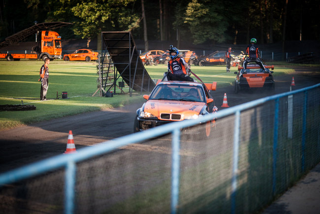 Gladiatorzy na stadionie - zdjęcia