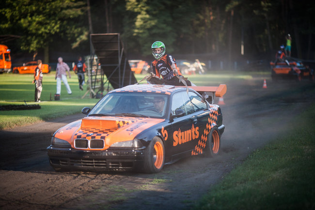 Gladiatorzy na stadionie - zdjęcia