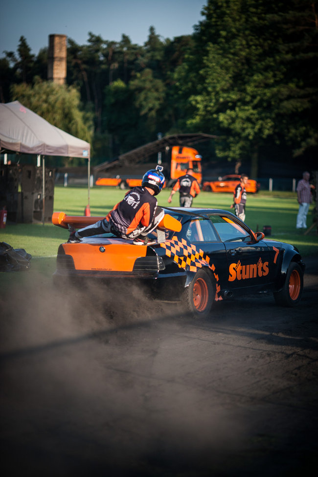 Gladiatorzy na stadionie - zdjęcia