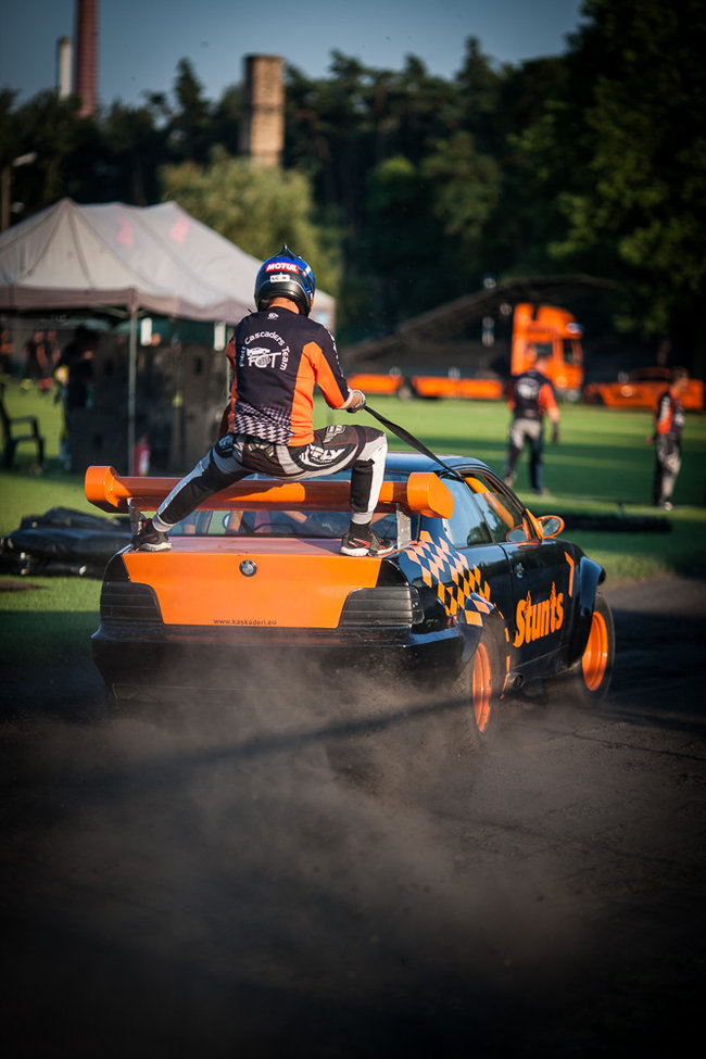 Gladiatorzy na stadionie - zdjęcia