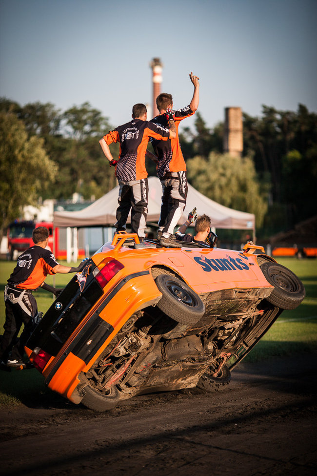 Gladiatorzy na stadionie - zdjęcia