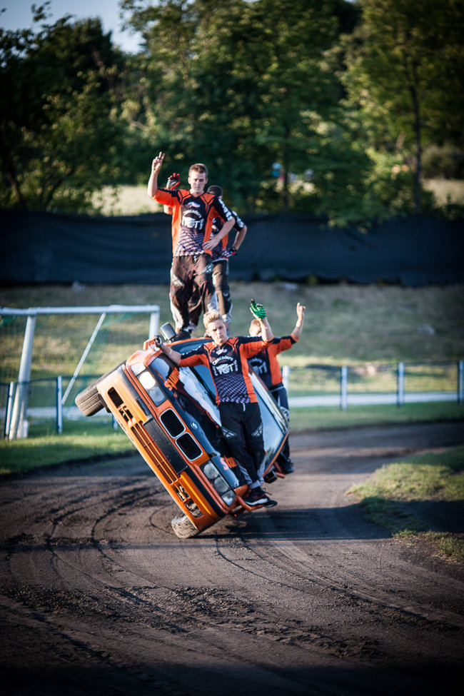 Gladiatorzy na stadionie - zdjęcia