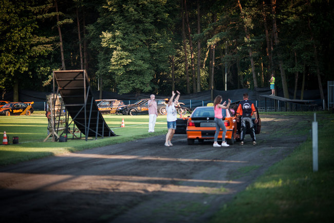 Gladiatorzy na stadionie - zdjęcia