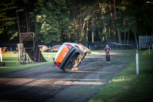 Gladiatorzy na stadionie - zdjęcia