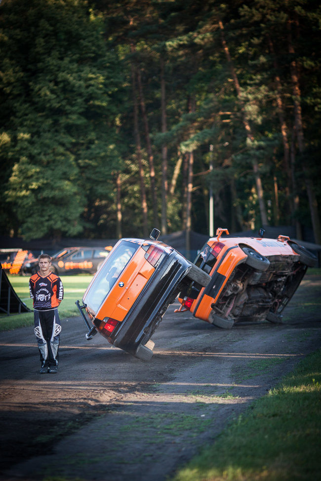 Gladiatorzy na stadionie - zdjęcia